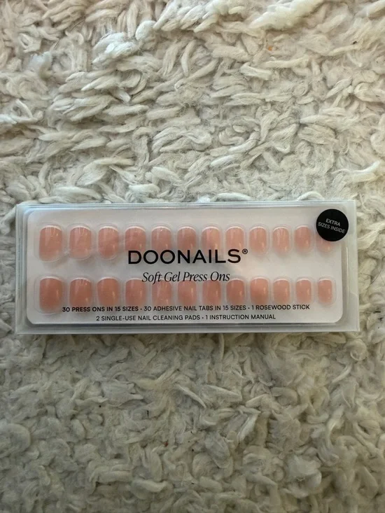 Doonails - Soft Gel Press-On Nails in Nude/Pink - 3 Pack - Picture 6 of 10